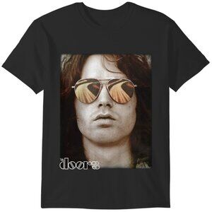 The Doors Jim Morrison Aviators Pose Graphic T-Shirt Music Fan Gift Streetwear05